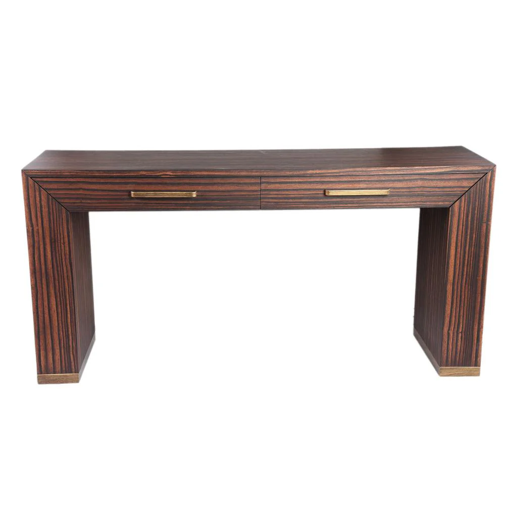 Bijzettafel Tiess Bruin 45×165 cm Bijzettafel Tiess Bruin 45×165 cm