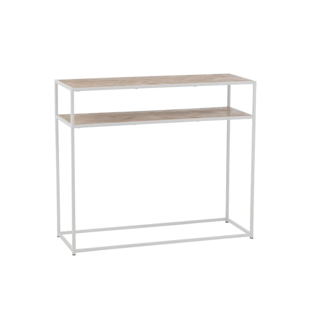 Bijzettafel Wit Mdf 35×100 cm Bijzettafel Wit Mdf 35×100 cm