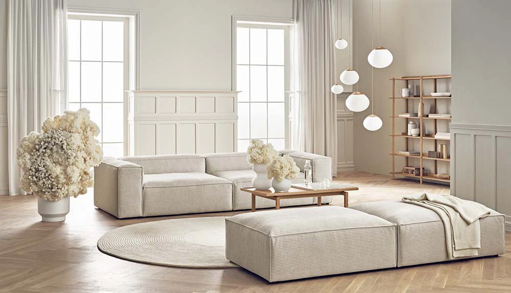 Bolia – Cosima poef groot 100 cm Bolia – Cosima poef groot 100 cm