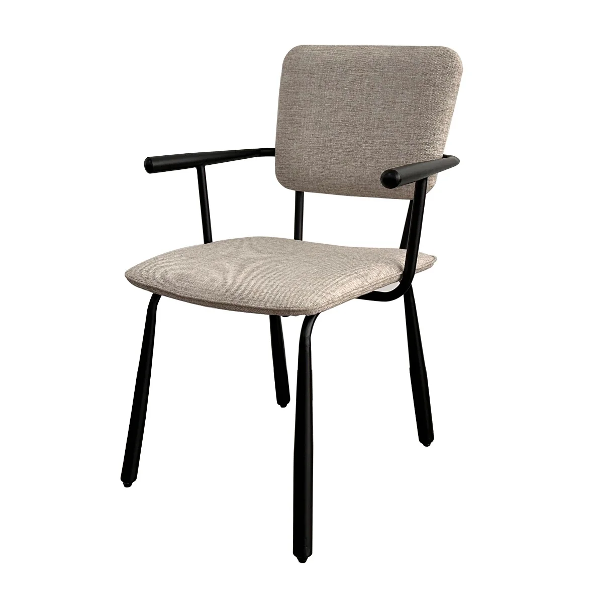 Eetkamerstoel Brix Eetkamerstoel Beige 56 cm Stof, gecoat s 31441