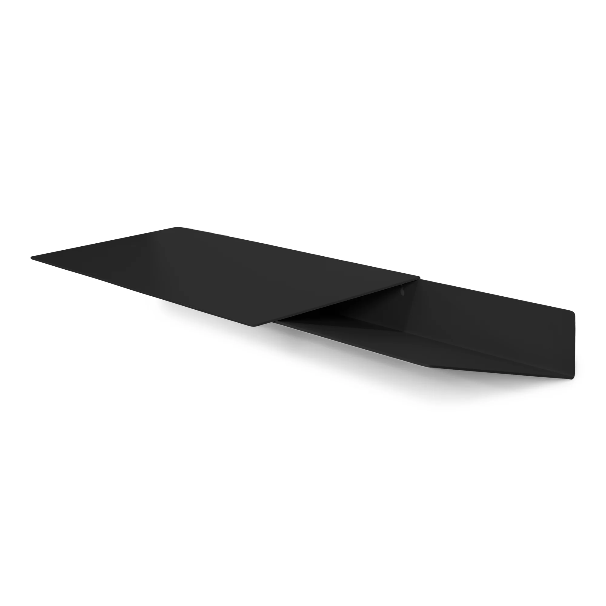 Bureau DRIFT Staal Zwart 100x35x10.5cm Spinder Design