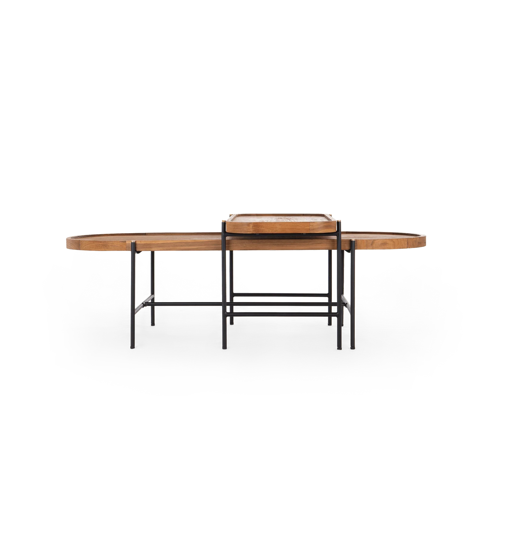 Coco Ovaal Tray Salontafel S/2 Coco Ovaal Tray Salontafel S/2