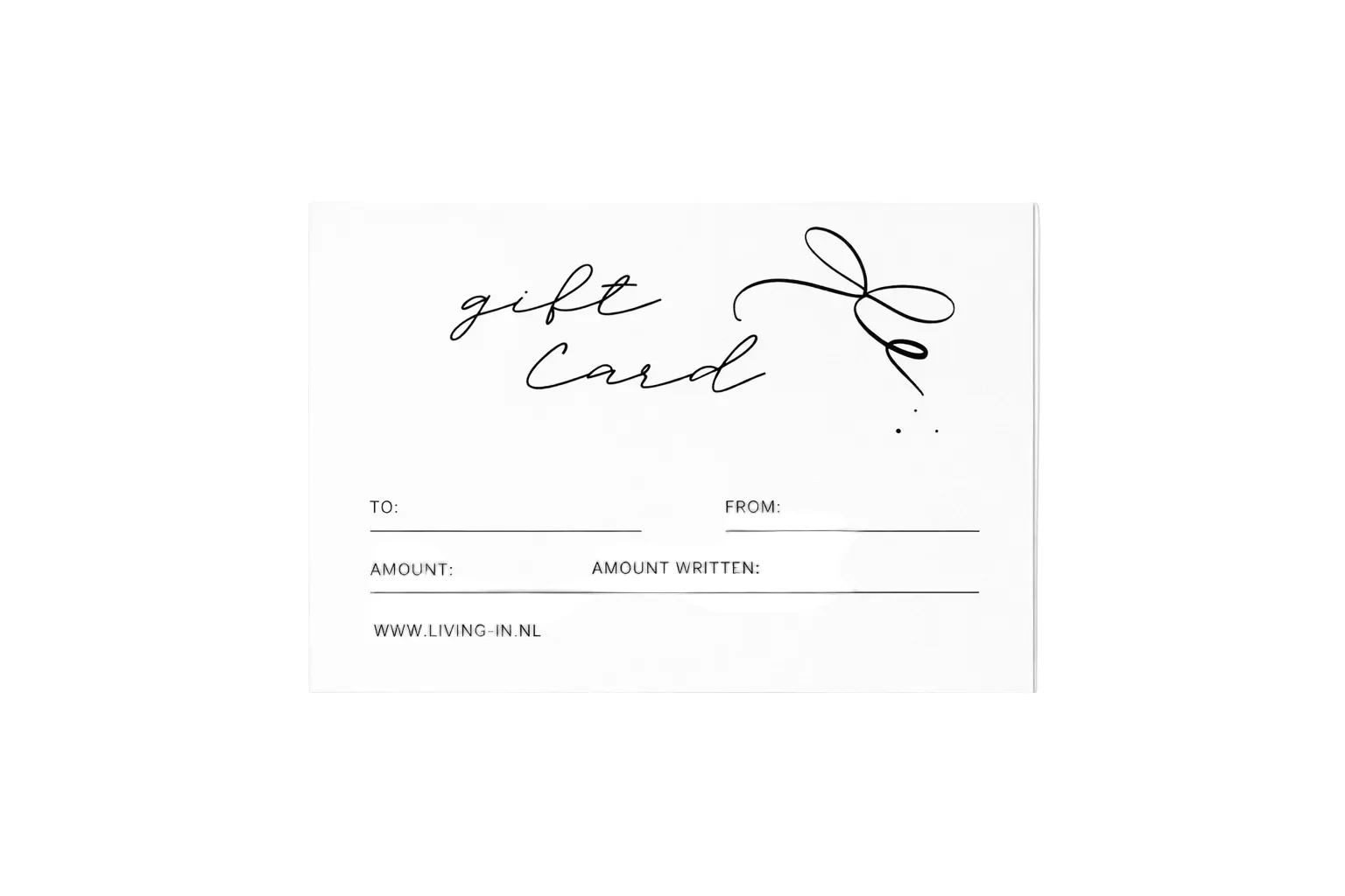 Winkel Cadeaubon – vanaf €25