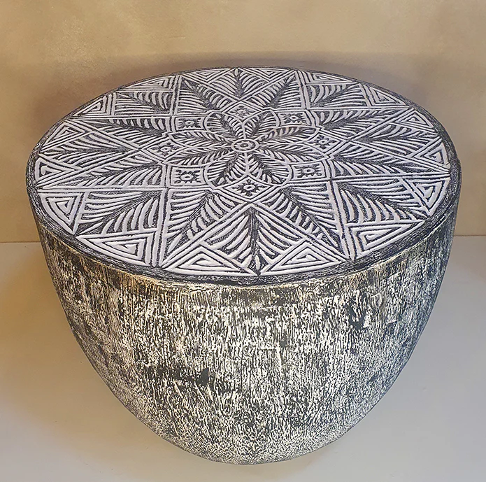 Salontafel van Palmboom Ø 65 cm