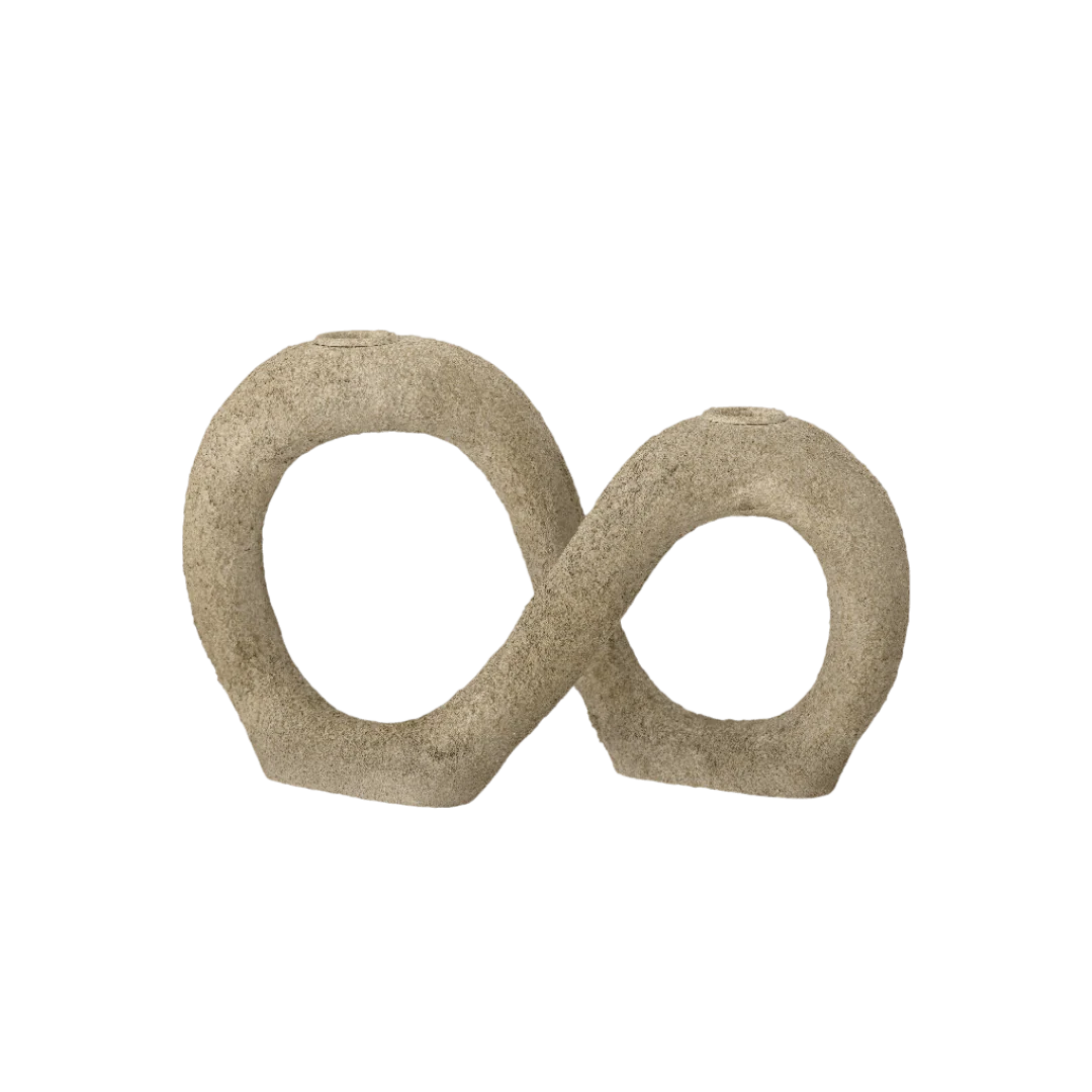 DACIAN KAARSHOUDER | POLYRESIN | BEIGE