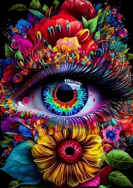 Bloemen Oog
