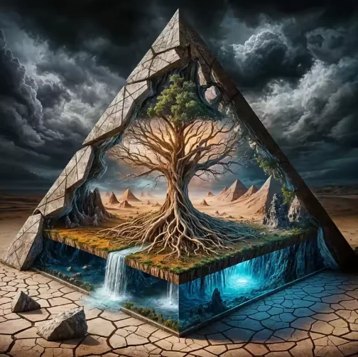 De Boom in de Piramide van Duisternis