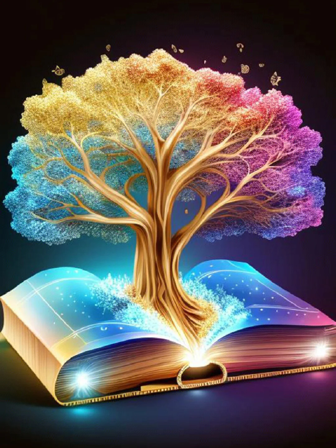 Gouden Boom uit Boek Gouden Boom uit Boek