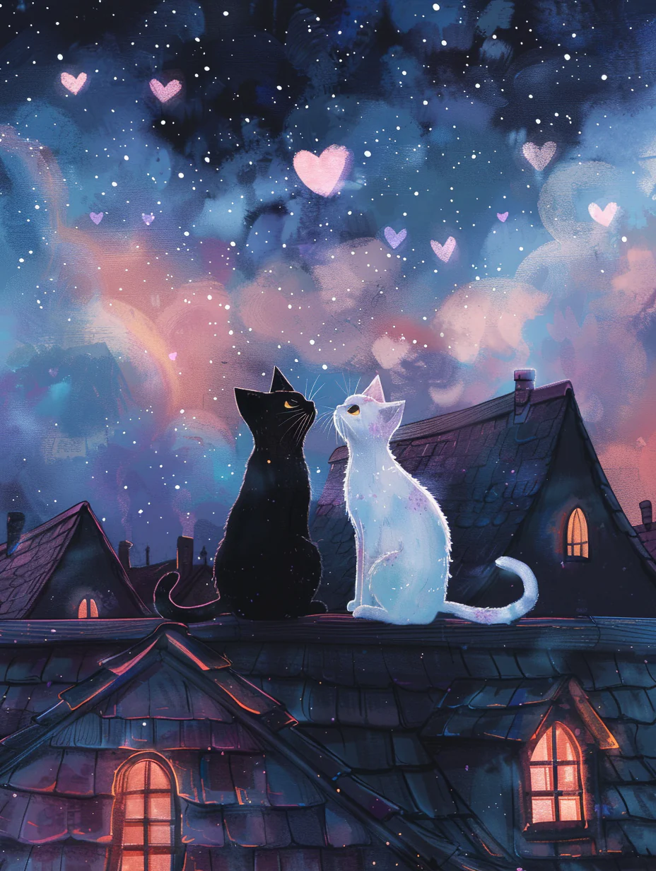 Katten met Hartjes