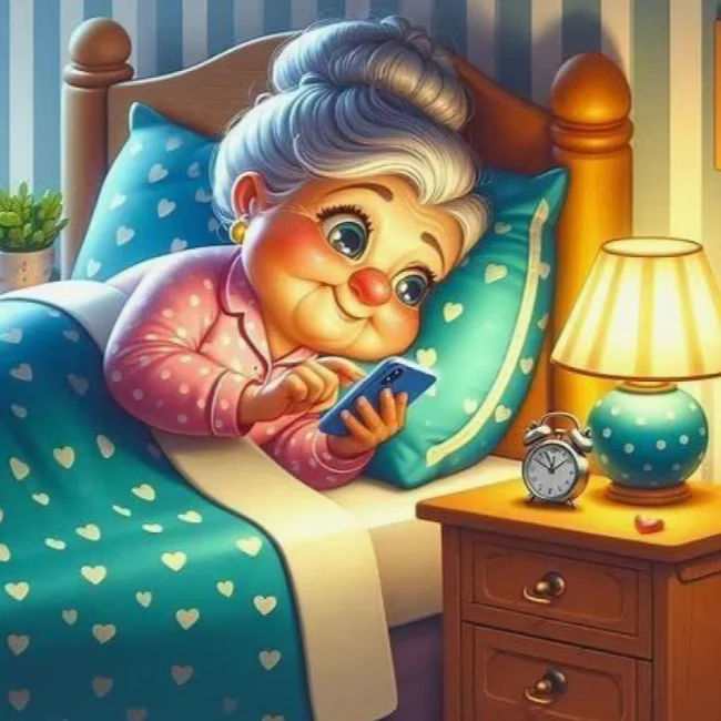 Oma in Bed Oma in Bed