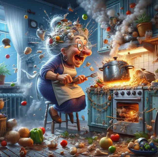 Oma in Rommelkeuken Oma in Rommelkeuken
