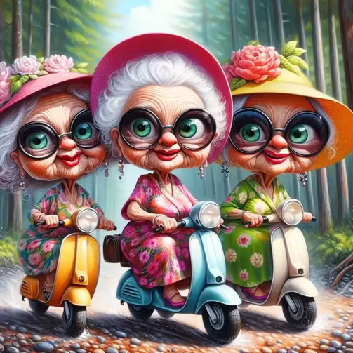 Oma’s op de Scooter Oma’s op de Scooter