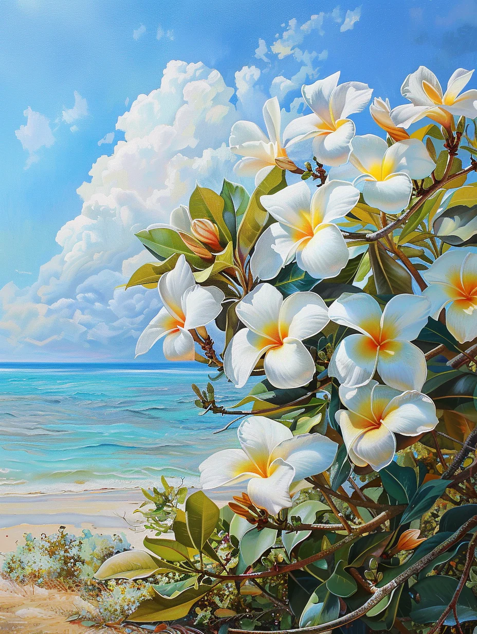 Plumeria aan het Strand Plumeria aan het Strand