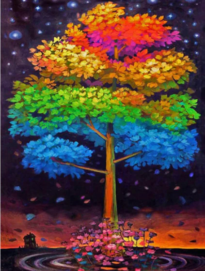 Regenboog Boom Regenboog Boom