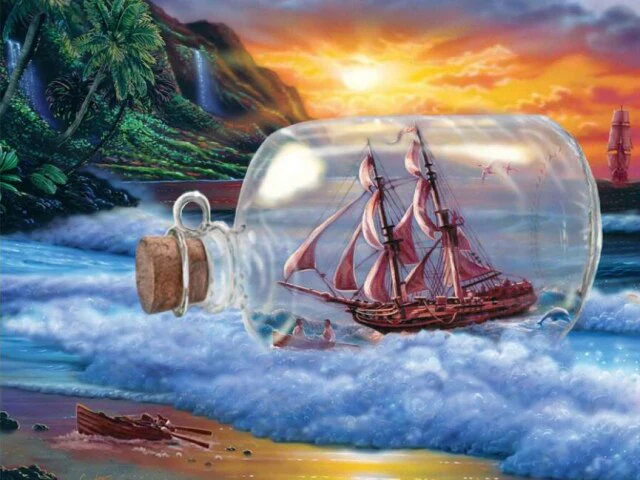 Schip in Fles Schip in Fles