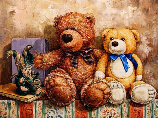 Teddyberen met Pop