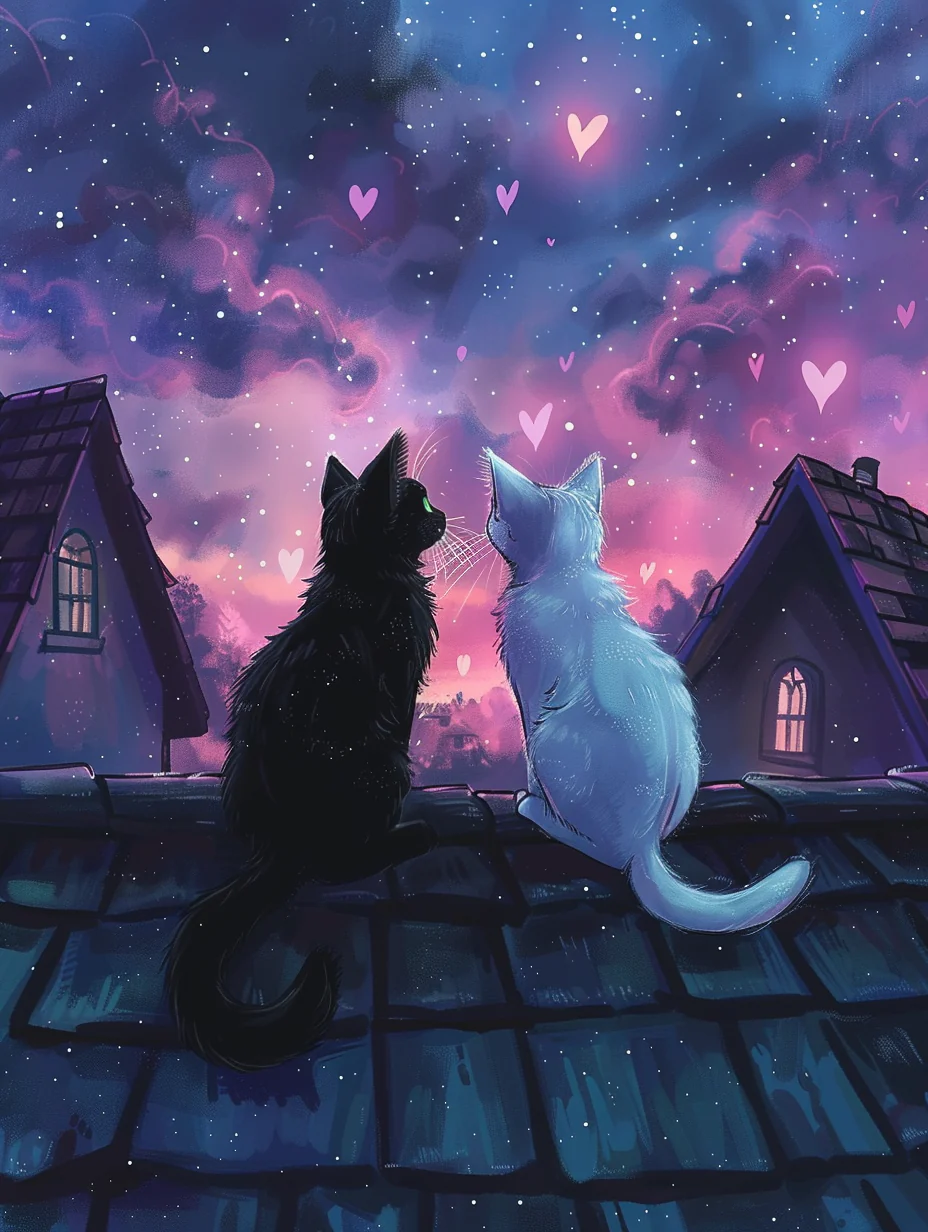 Verliefde Katten Verliefde Katten
