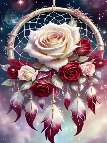 Dromenvanger met Rozen