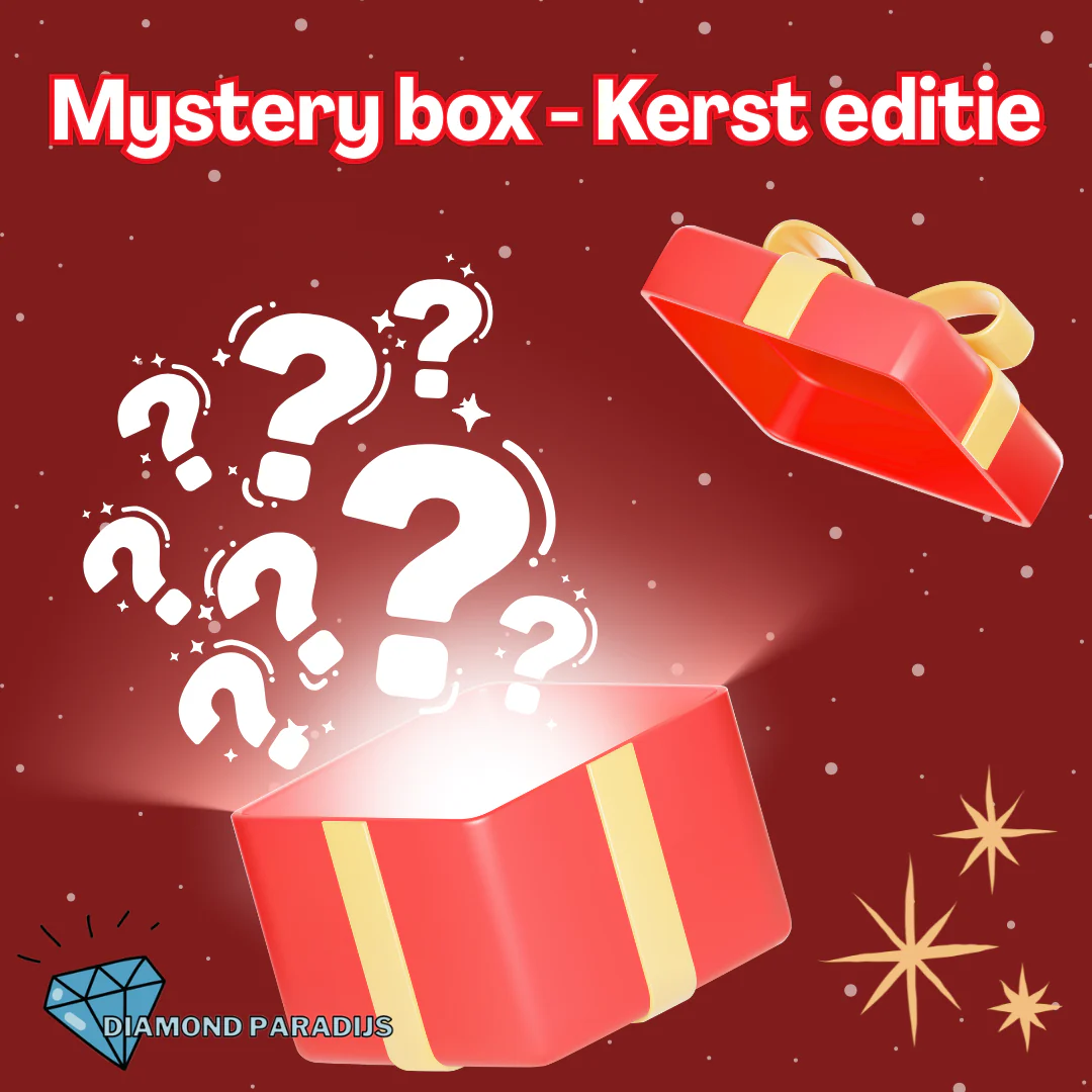 Diamond Painting Kerst Mystery Box