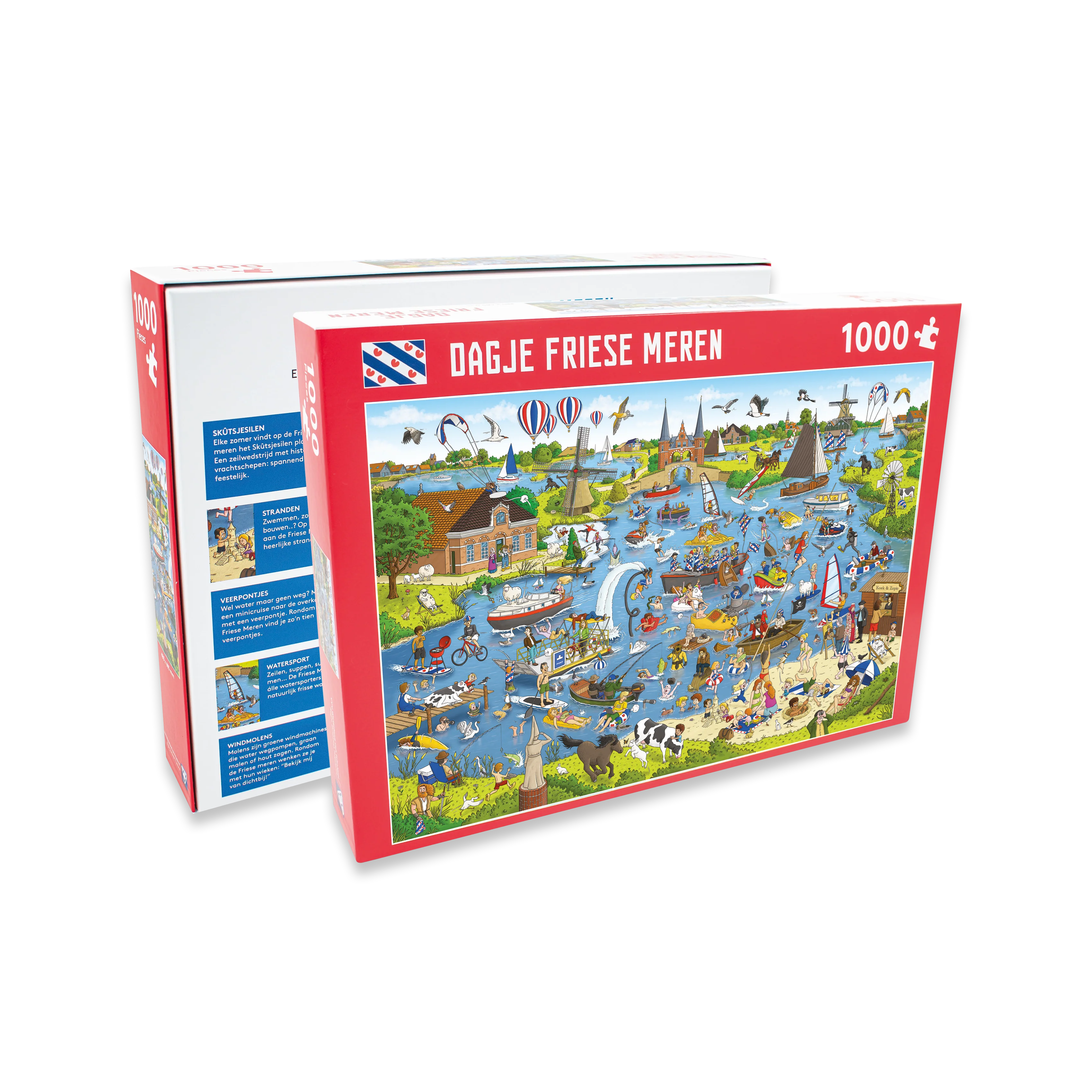 Puzzel Dagje Friese Meren