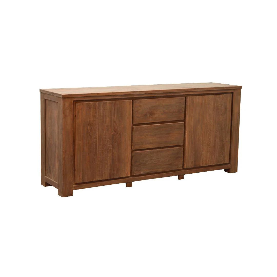 Dressoir DK Lierop Teakhout Naturel hout 200x50x90 cm