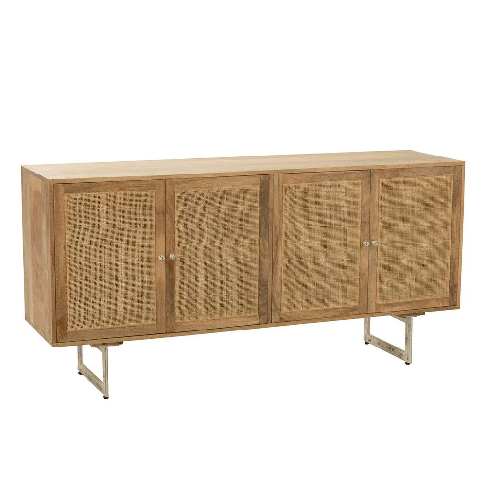Dressoir Naturel Mangohout hout 45×170 cm