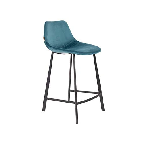 DutchBone – Franky Barkruk Blauw 65 cm