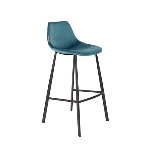 DutchBone – Franky Barkruk Blauw 80 cm