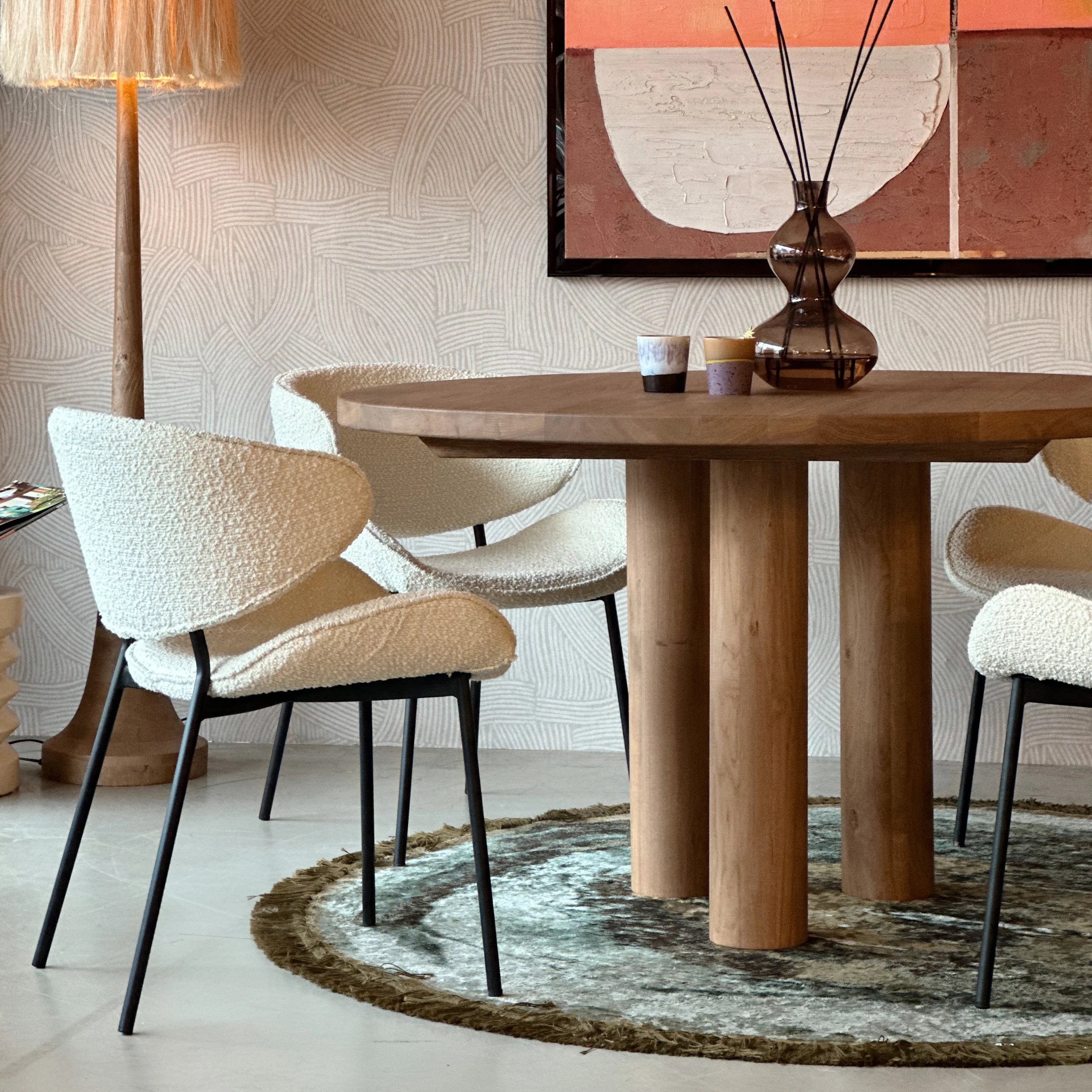 Eettafel Misaki rond
