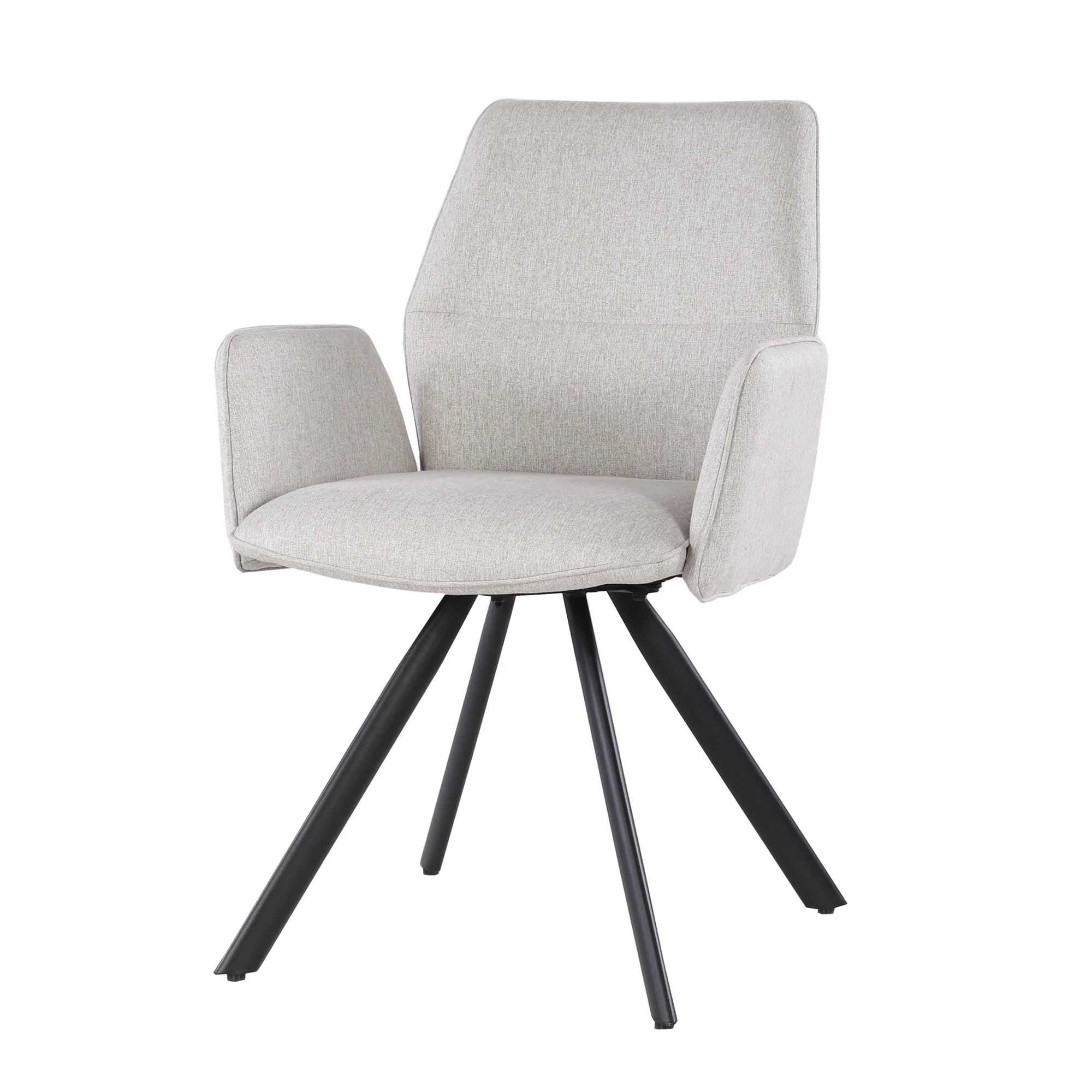 Eetkamerstoel Diana Beige Draaibaar 57 cm