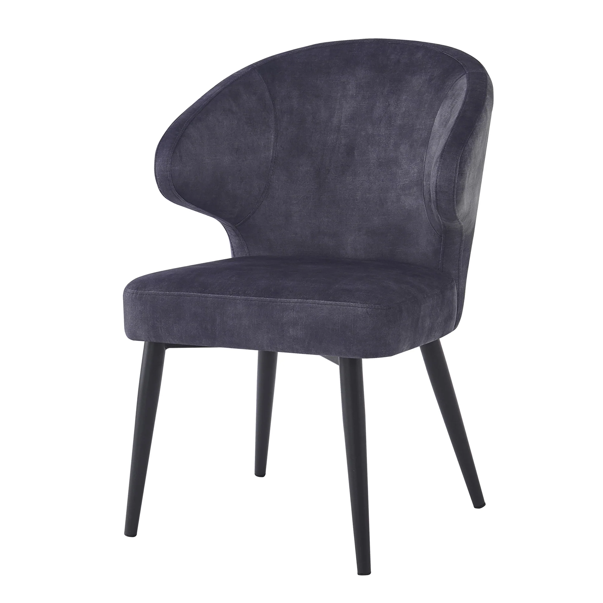 Eetkamerstoel Donna Antraciet 57 cm