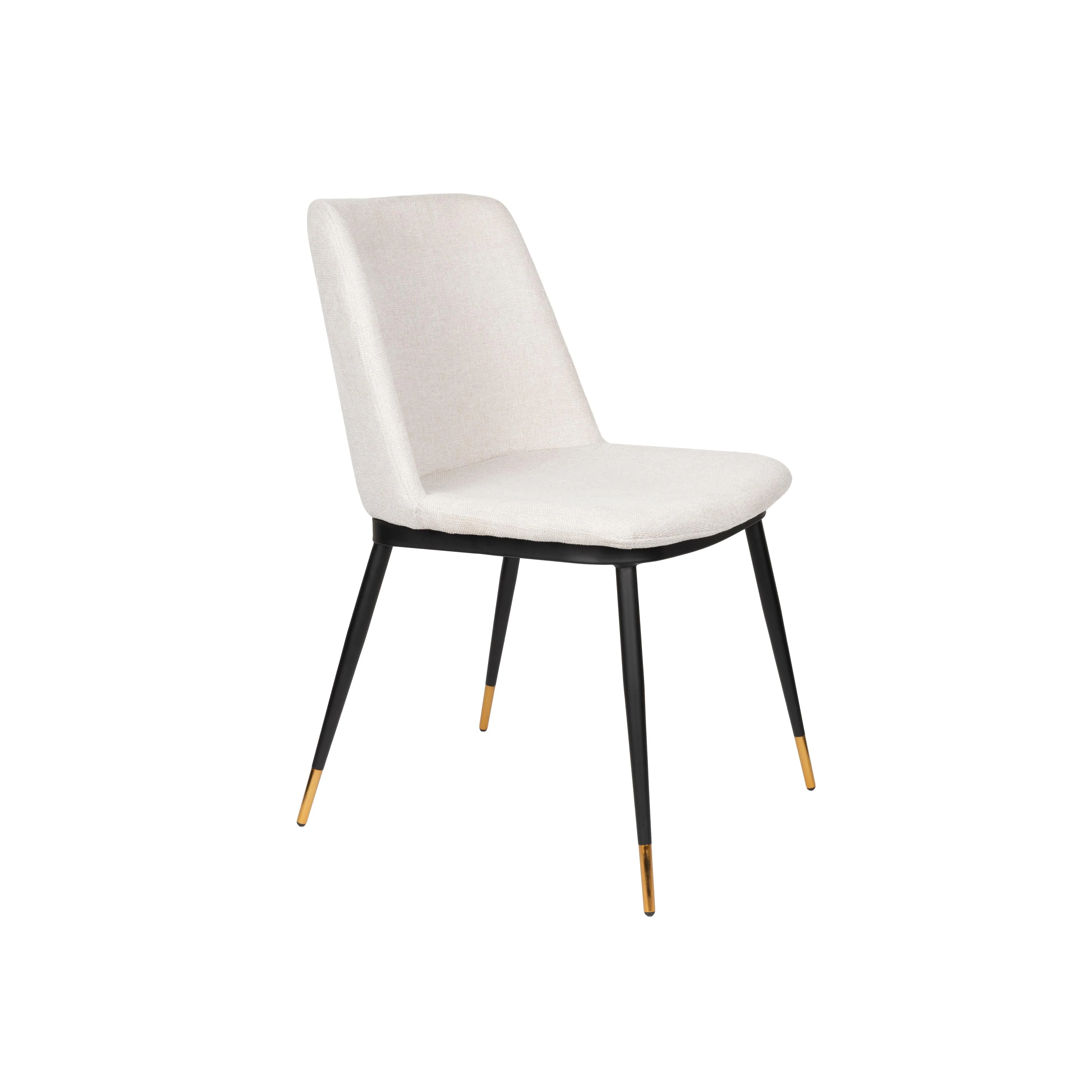 Eetkamerstoel Lionel Nylon en polyester Beige 63×49.6 cm Eetkamerstoel Lionel Nylon en polyester Beige 63×49.6 cm