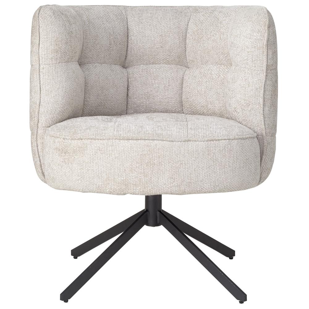 Eetkamerstoel Odin Polyester Crème Eetkamerstoel Odin Polyester Crème