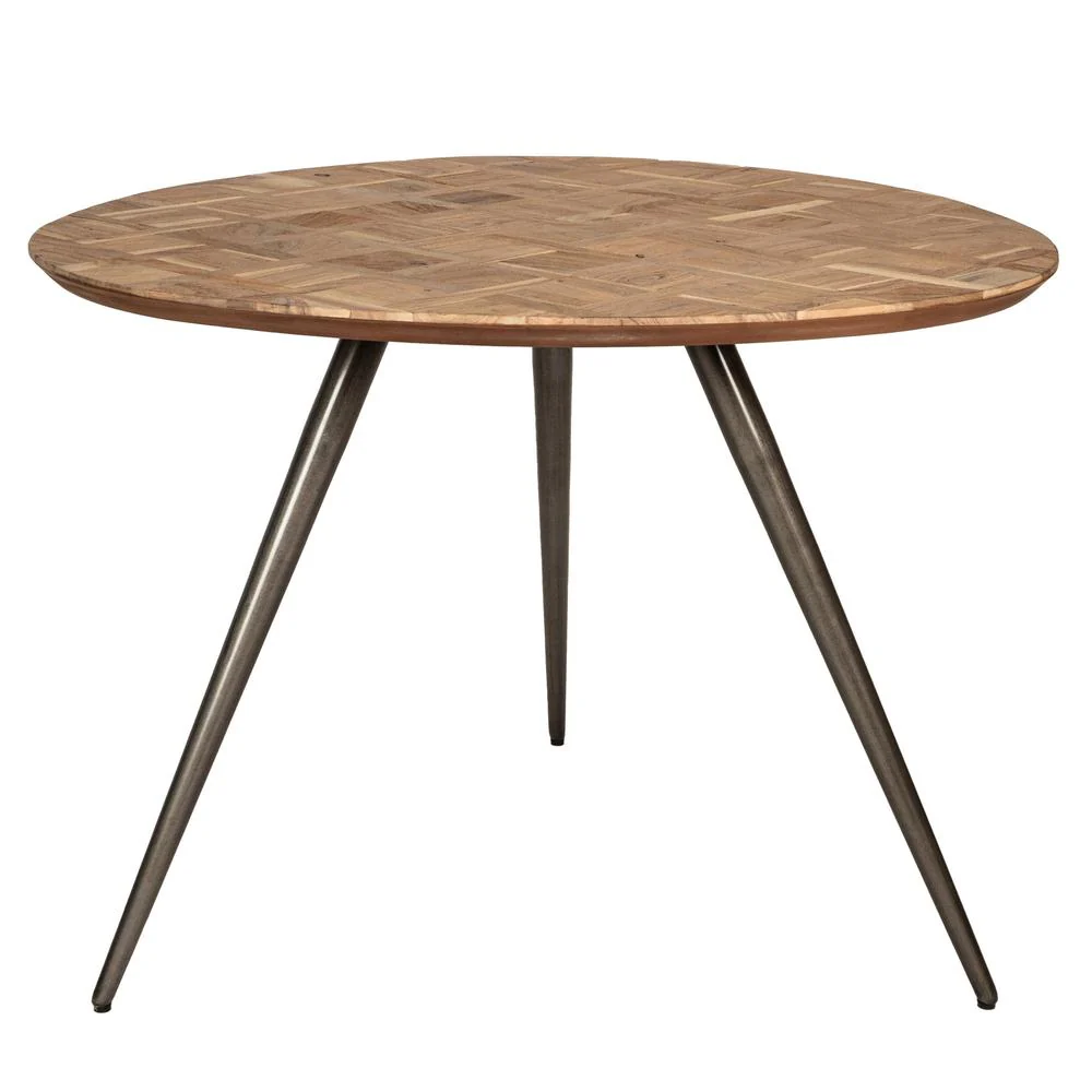 Eettafel Fieron Beige 110×108 cm Eettafel Fieron Beige 110×108 cm