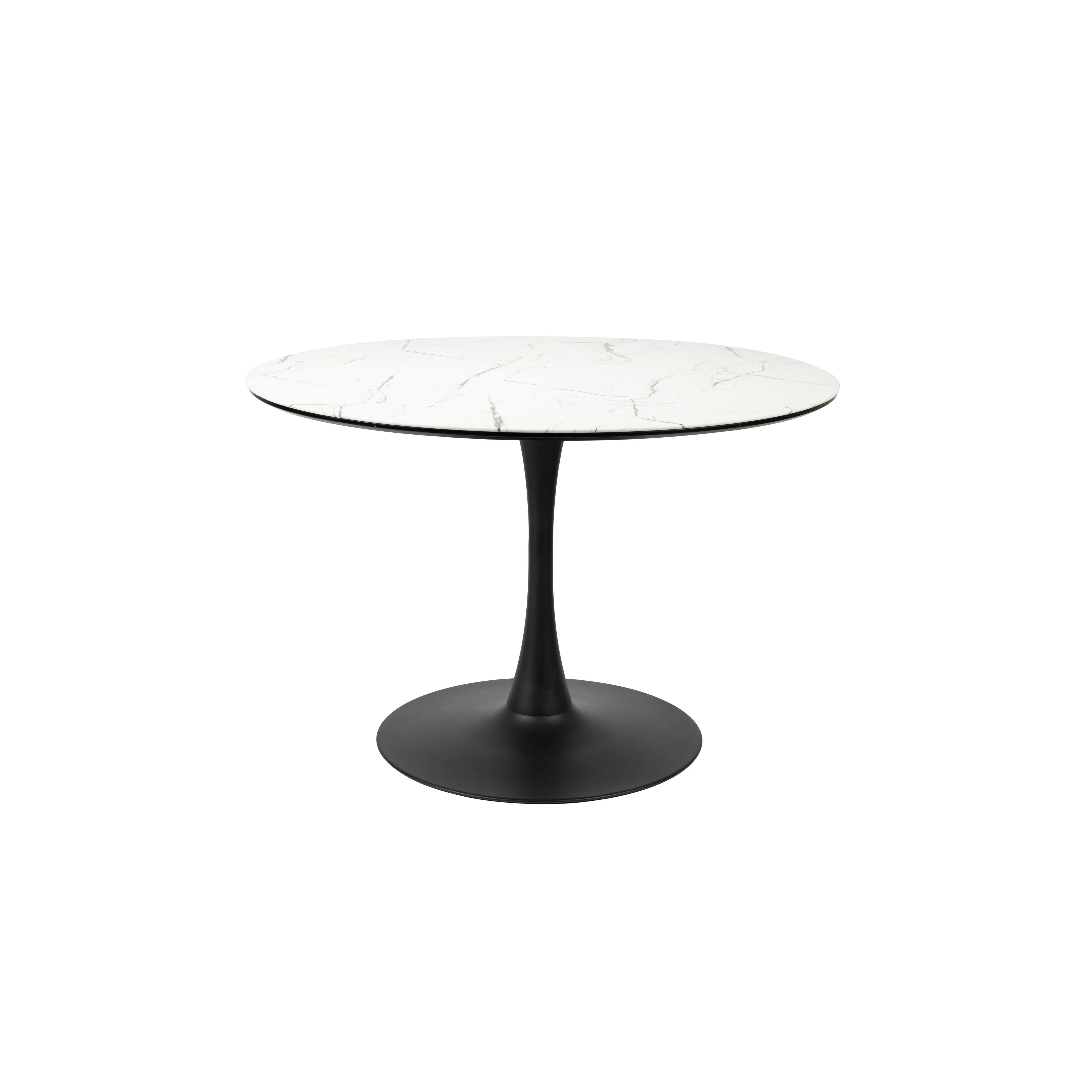 Eettafel Maru MDF Wit Ø110×75 cm Eettafel Maru MDF Wit Ø110×75 cm