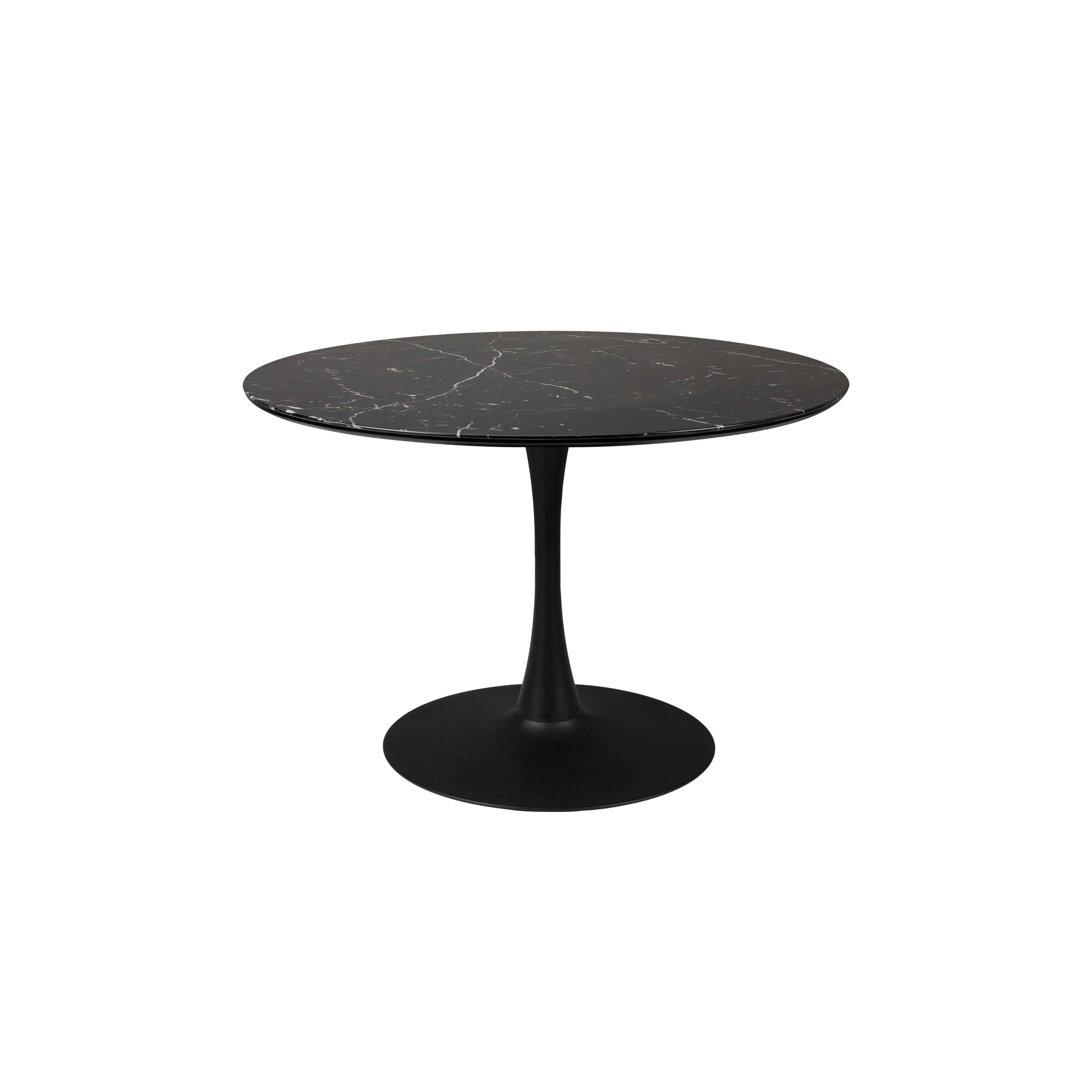 Eettafel Maru MDF Zwart Ø110×75 cm Eettafel Maru MDF Zwart Ø110×75 cm
