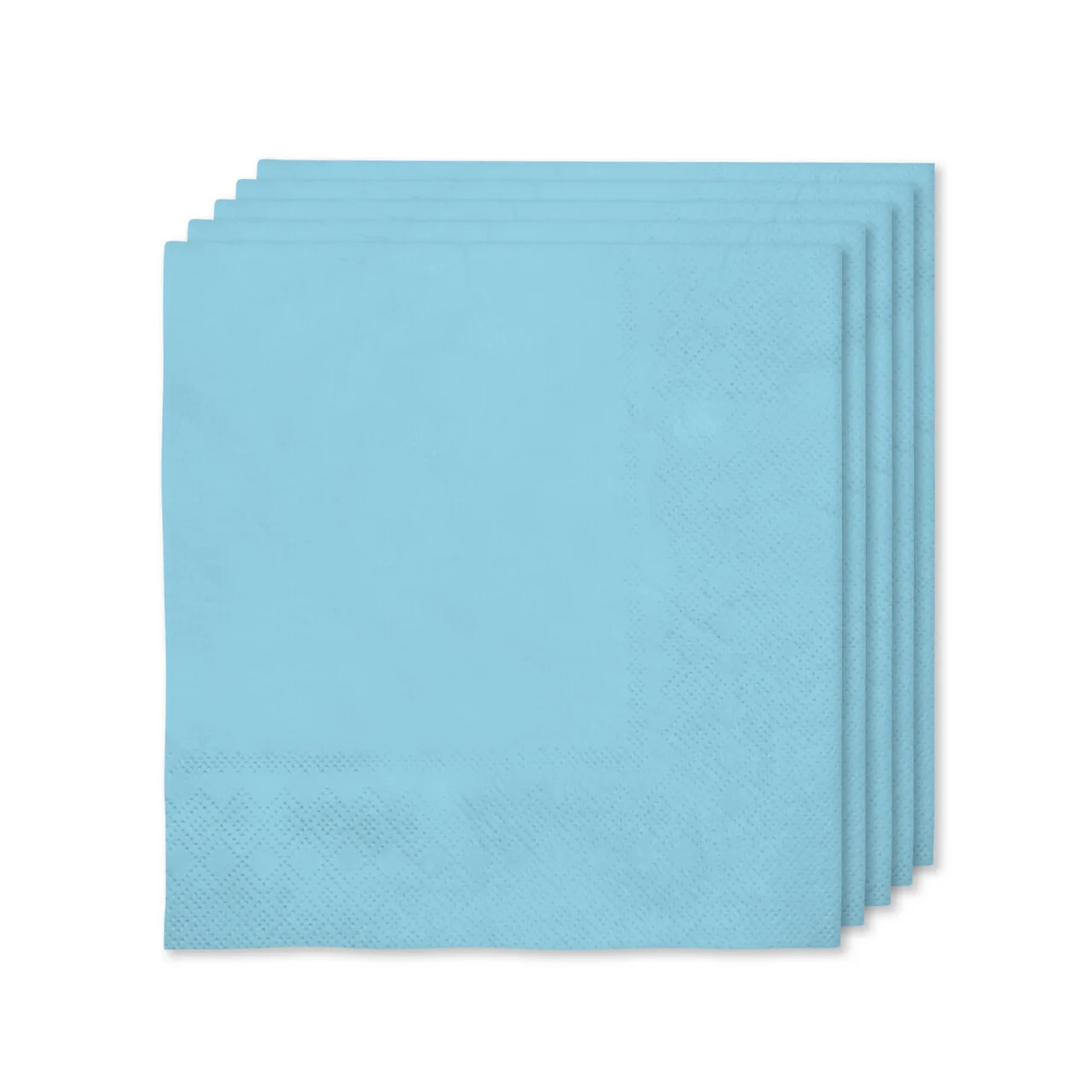 16 Blauwe Servetten 33x33cm