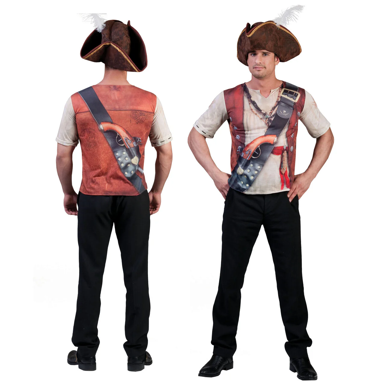 3d-Shirt Piraat Man
