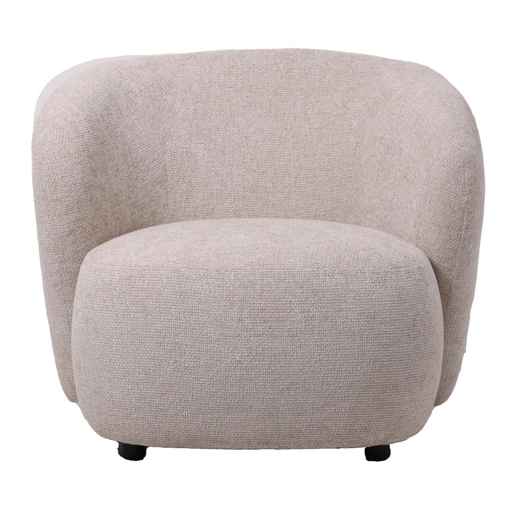 Fauteuil Aphrodite Polyester Crème 87×88 cm Lichtgrijs Fauteuil Aphrodite Polyester Crème 87×88 cm Lichtgrijs