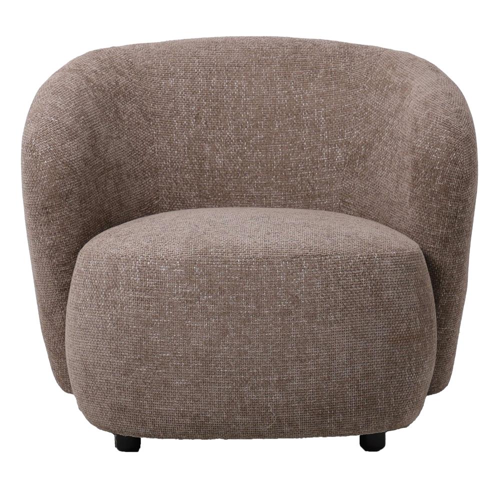 Fauteuil Aphrodite Polyester Crème 87×88 cm Taupe Fauteuil Aphrodite Polyester Crème 87×88 cm Taupe