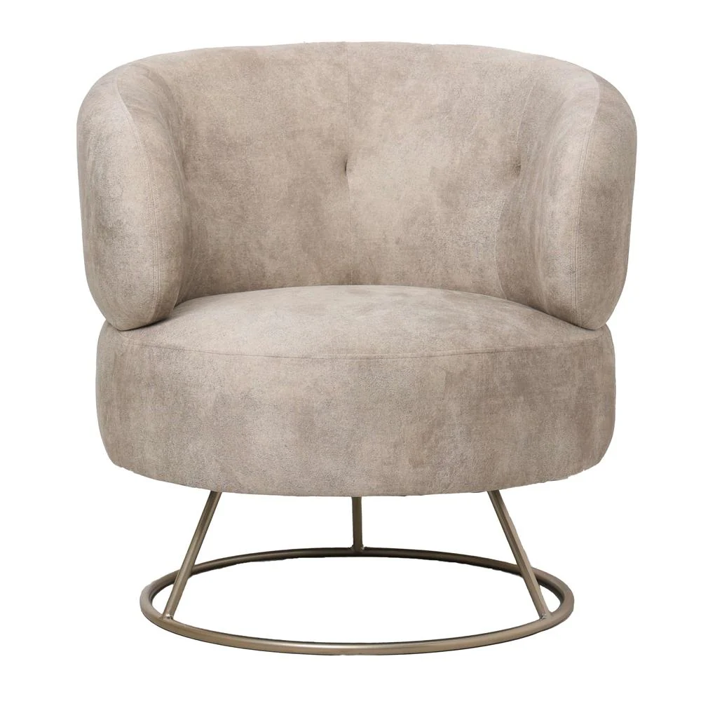 Fauteuil Carice Polyester Beige 721457 Fauteuil Carice Polyester Beige 721457