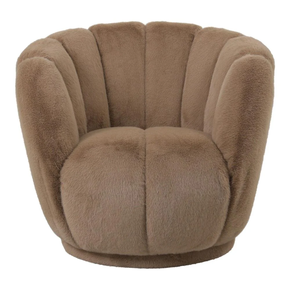 Fauteuil Furia Polyester Bruin 730630 Fauteuil Furia Polyester Bruin 730630
