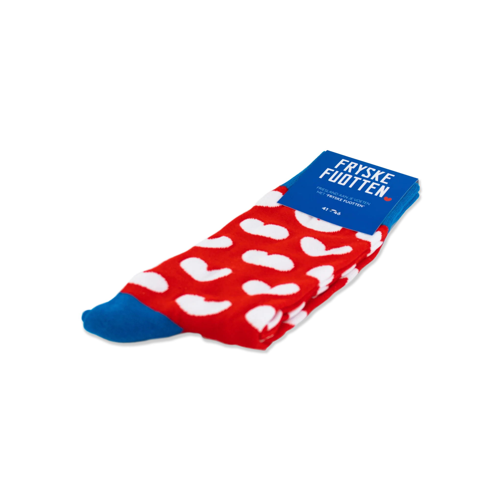 Fryske Fuotten Sokken Rood
