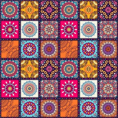 Vierkante Mandala’s