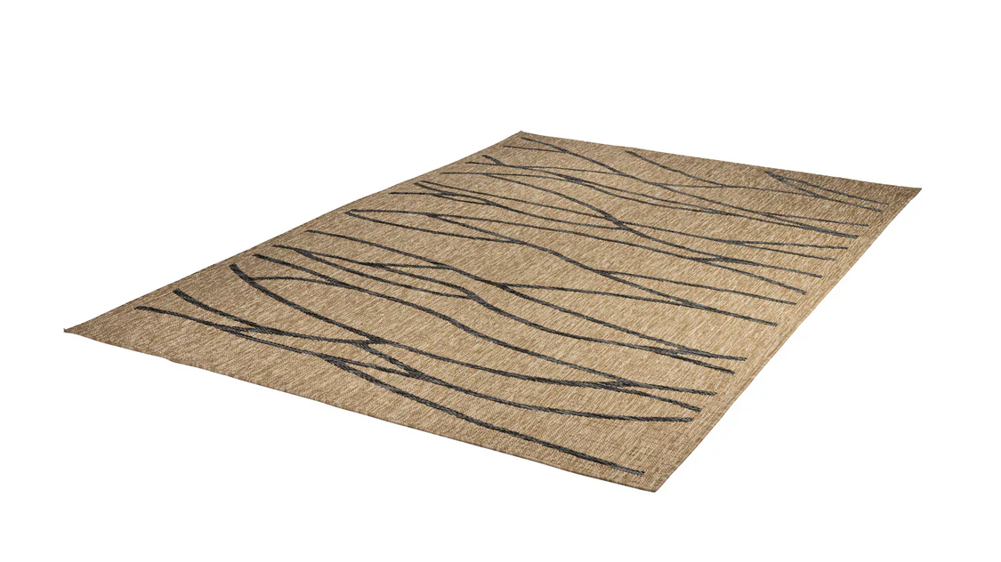 Human Comfort Buitenkleed Chebbi Bruin opvouwbaar 200 x 290 cm