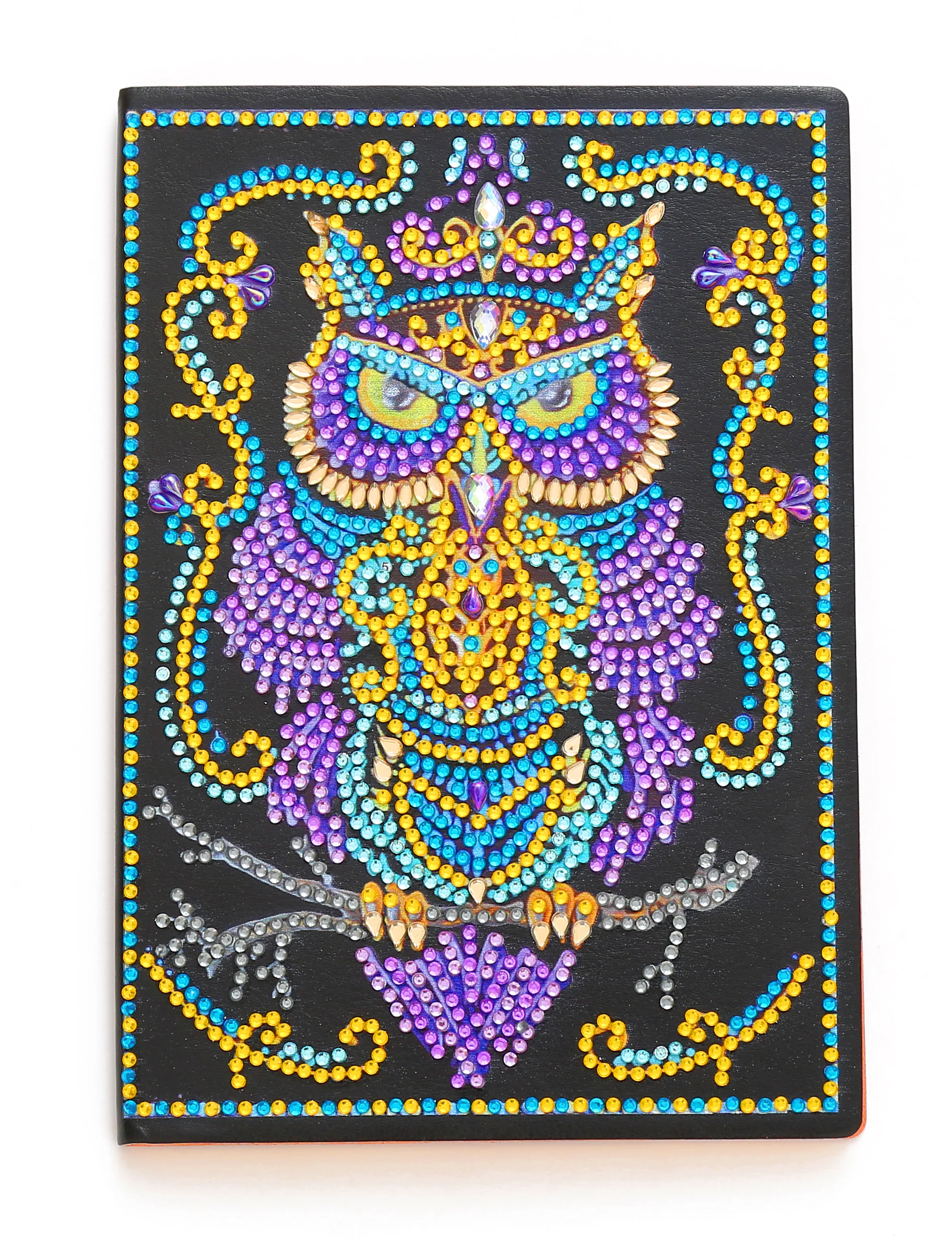 Diamond Painting Notitieboek – Paarse Uil Diamond Painting Notitieboek – Paarse Uil