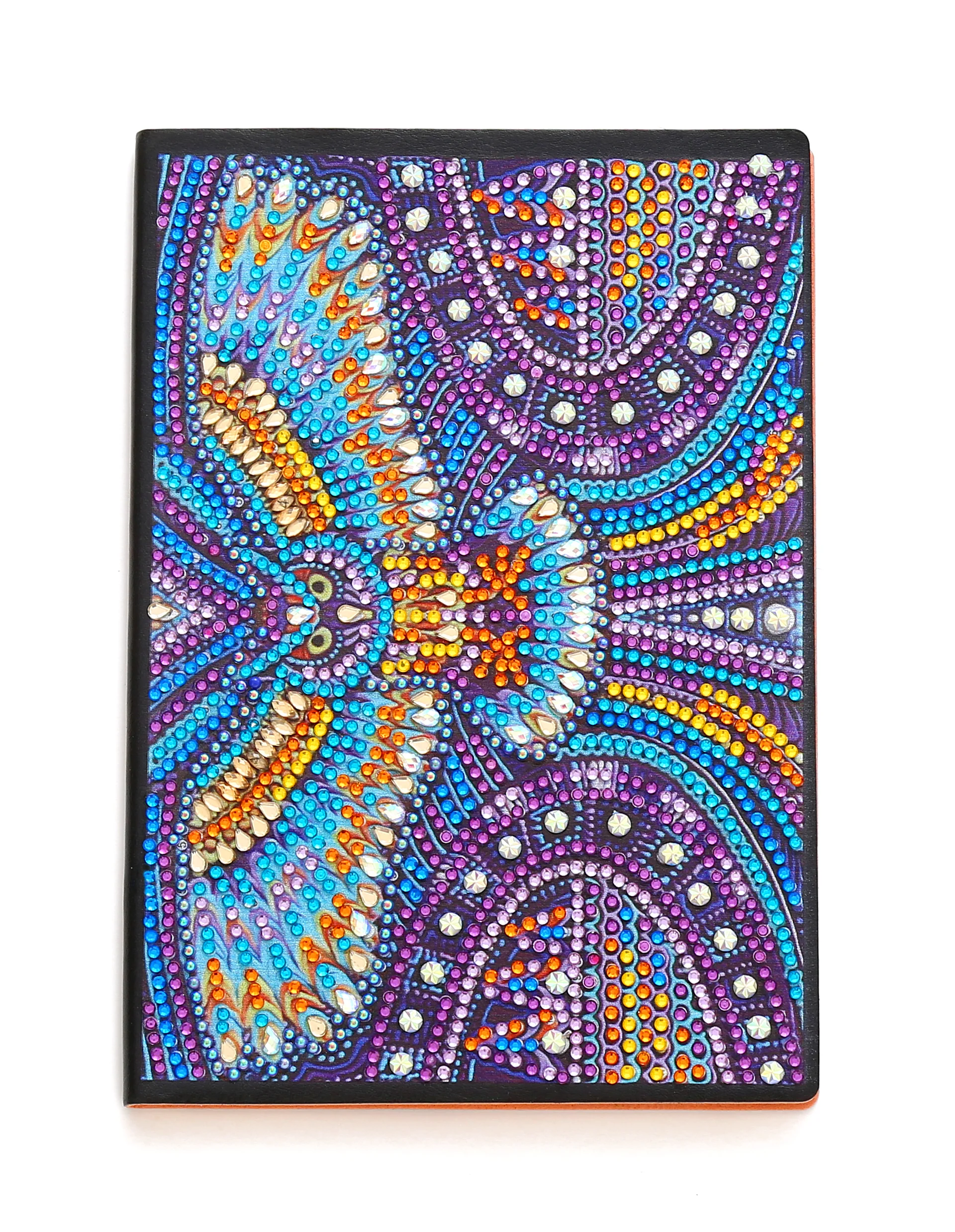 Diamond Painting Notitieboek – Uil met Fantasie Omgeving
