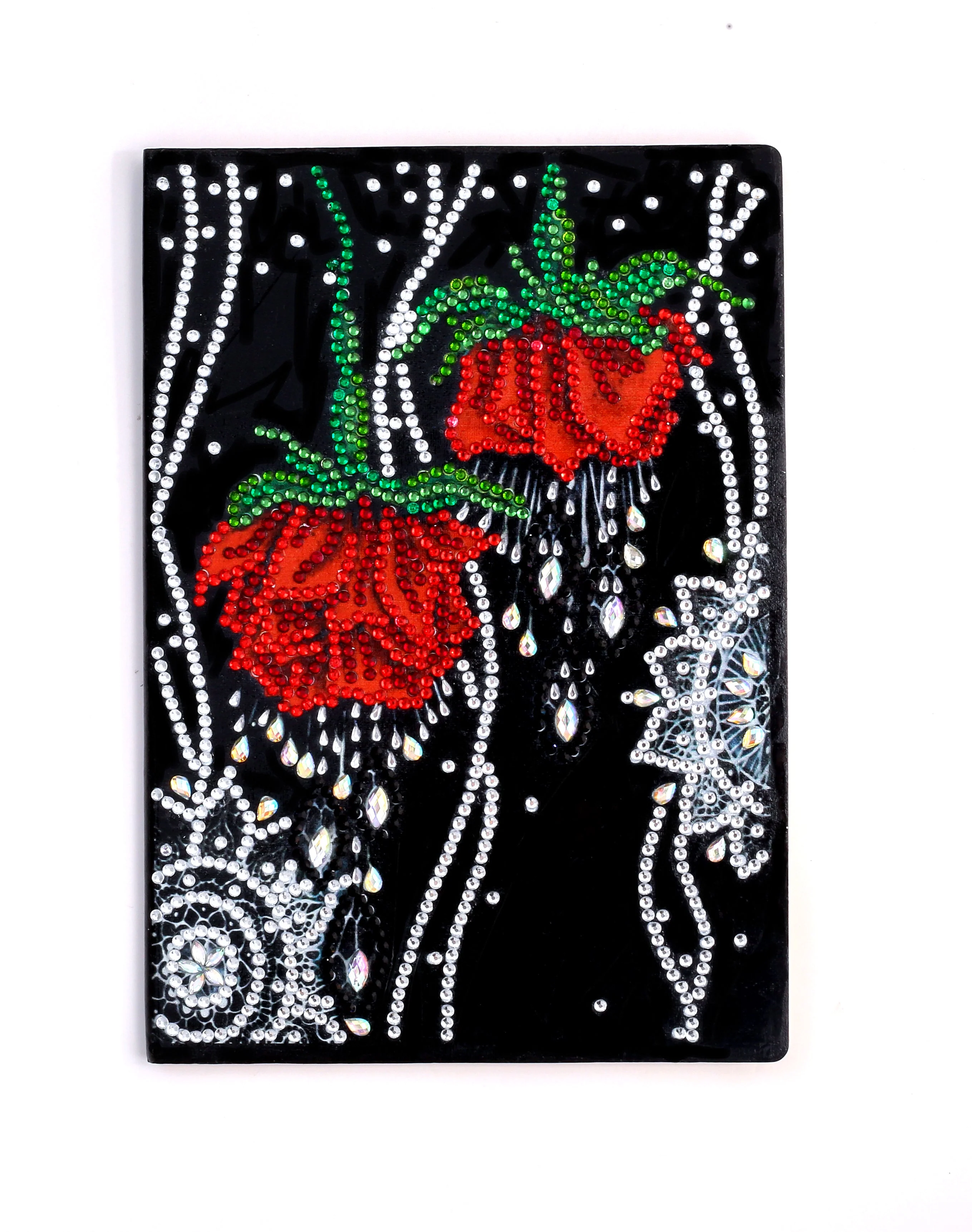 Diamond Painting Notitieboek – Rozen en Mandala
