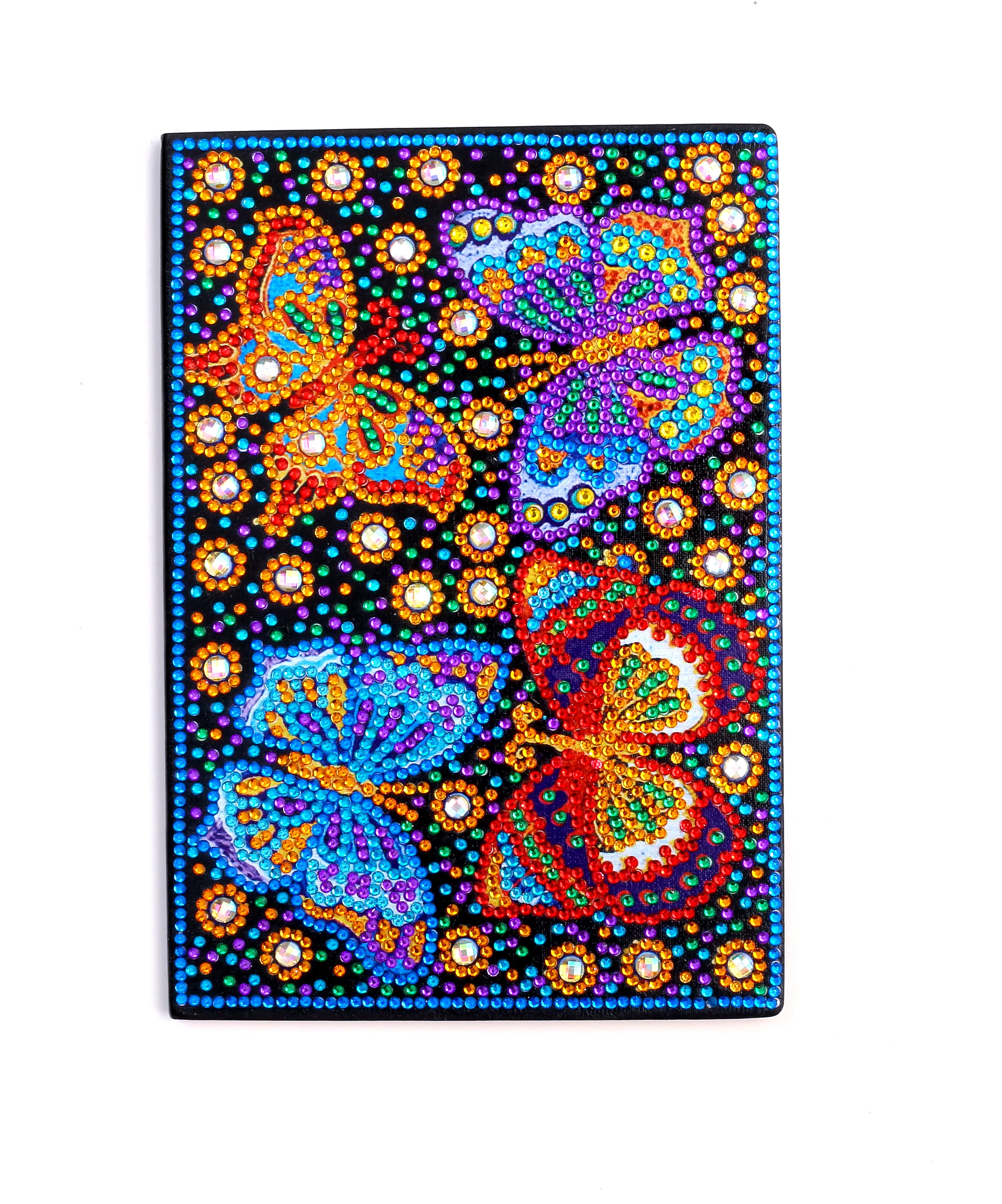 Diamond Painting Notitieboek – Gekleurde Vlinders