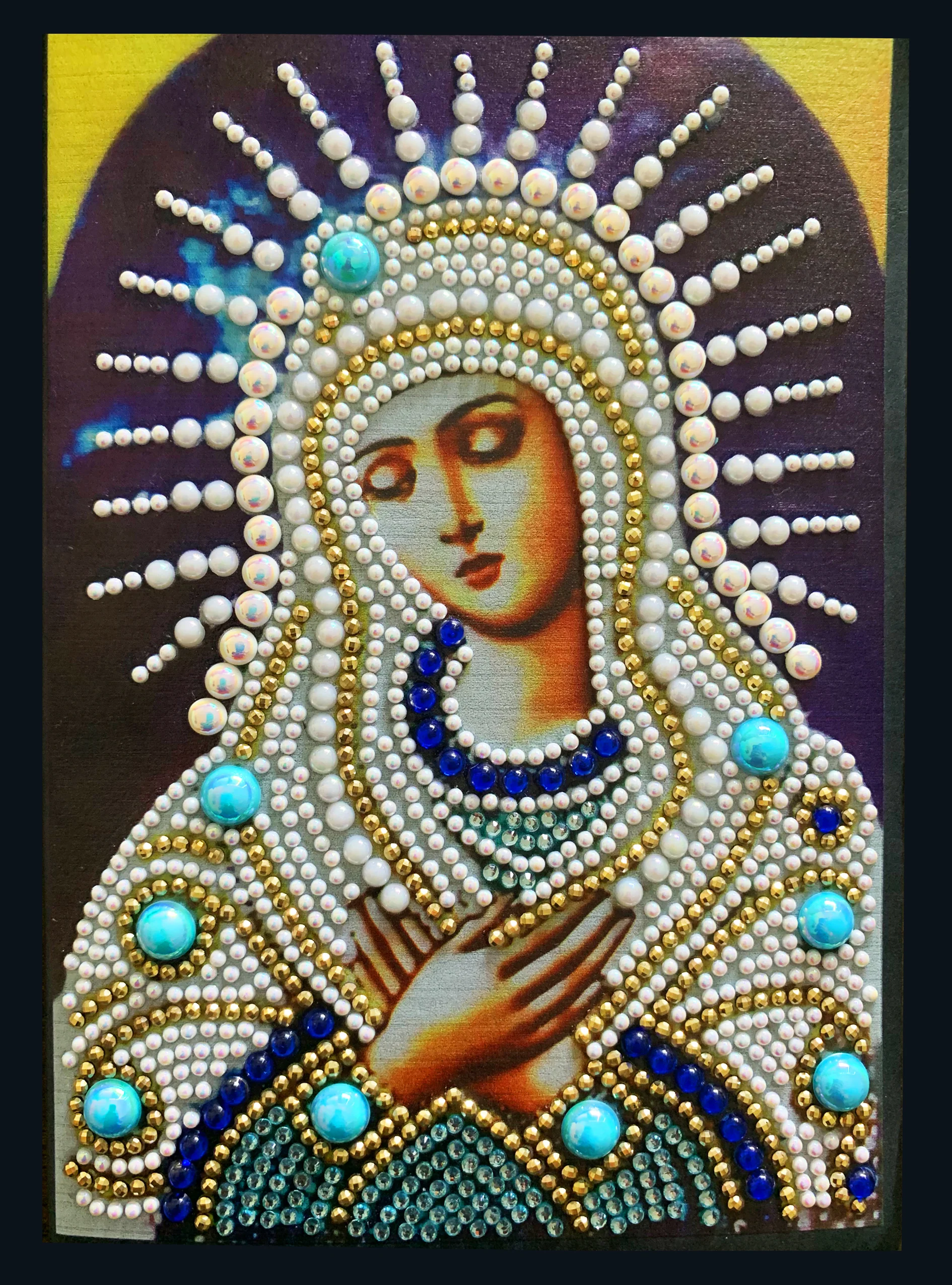 Diamond Painting Notitieboek – Maria